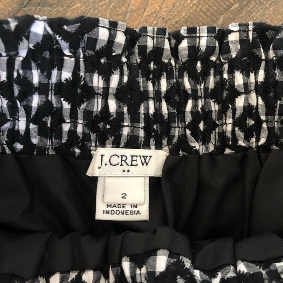 JCrew Black and White Skirt - Picture 4 of 6
